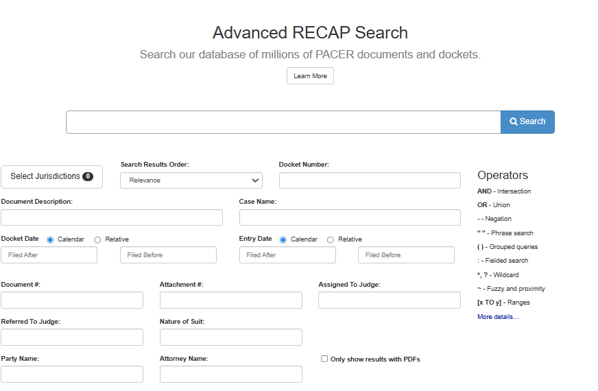 Free CourtListener Docket Sheet and Documents for Major Tax Crimes Case (Also Major White Collar Crimes Case) (7/3/25)